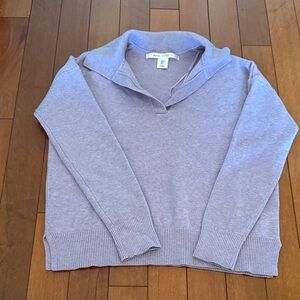 Max Studio Lavender Cowl Neck Sweater